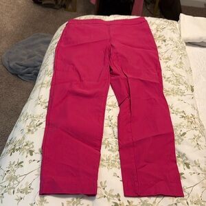 Crown and Ivy magenta/hot pink business pants